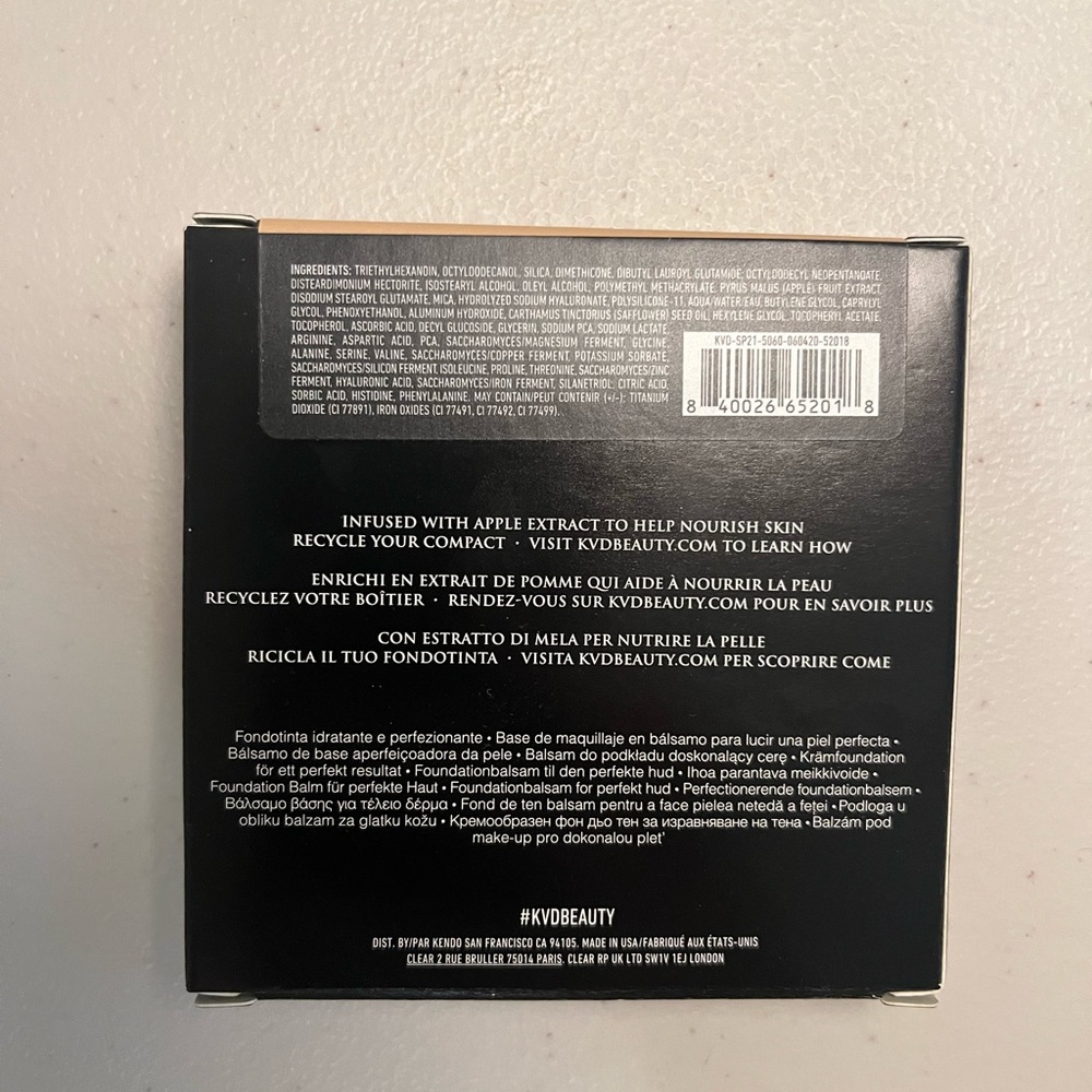 KVD Good Apple Foundation Balm Medium 33 - Picture 3 of 3